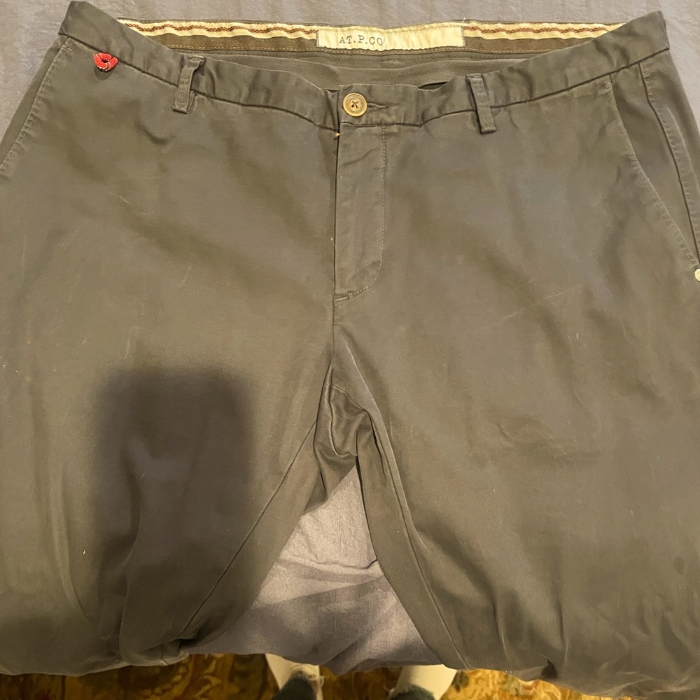AT. P. CO mens Italian navy chinos size 54 (Italian)